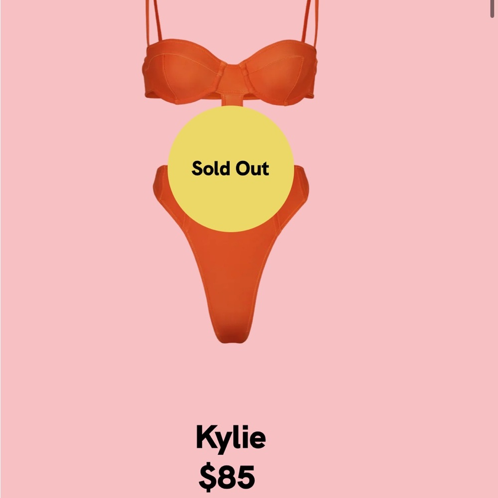 Sold Out Kylie Jenner “Kylie” Cut One Piece Size XS